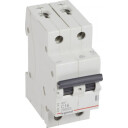 Legrand Automatsikring RX3 C 16A 2P, 2M, 6kA