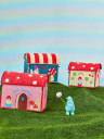 Rice - Large Set of 3 Toy Baskets Love Therapy Theme