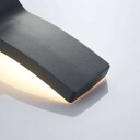 Lindby Utendørs LED-vegglampe Ilvita, antrasitt