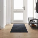  Teppeløper Antrasitt 80 x 300 cm stoff