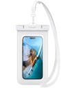 Spigen A601 Universell Vanntett Deksel - Hvit / Gjennomsiktig (Maks. Mobil: 163 x 90 mm)