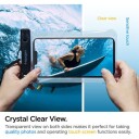Spigen Aqua Shield Vanntett Mobildeksel for Smartphones (opptil 6.9") - Svart/Gjennomsiktig