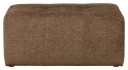 BePureHome Caleidoscoop Puff, Brun velour   Unoliving