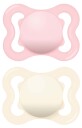 MAM Supreme Silikon Smokker 0-6m 2-Pack Rosa/Nøytral