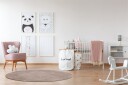 Soft Wiltonteppe Rundt 240 cm - Greige