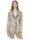 Butterick 5926- Jakke til dame B5 (8-10-12-14-16)