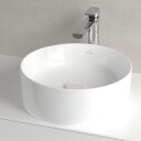 VILLEROY & BOCH COLLARO SERVANT RUND Ø40, TITANCERAM HVIT ALPIN U/OVERLØP