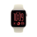 Apple Watch SE 3 Smartklokke 44mm Stjerneskinn Aluminium med Sand Sport Band M/L