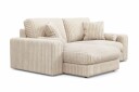 Arken Lyx 3 seter Vendbar L formet Dyp Divansofa i Manchester   Beige
