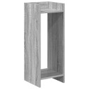 vidaXL Planteholder Grå Sonoma 30 x 30 x 80 cm Konstruert tre