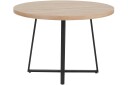 Agios Spisebord Rundt 110 cm - Natur/Svart