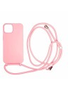 Mobile Origin Lanyard Case - pink - iPhone 14