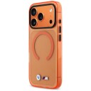 BMW M IML-metalllogoer, MagSafe-etui til iPhone 17 Pro Max Pro Orange