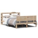  Sengeramme med hodegavl 120x190 cm heltre furu 3306074