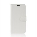 Samsung Galaxy A51 5G Lommebok-deksel med Magnetisk Lukning Hvit
