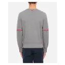 Thom Browne Herre Strikkevarer Grå XL,