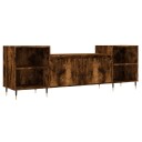  TV benk røkt eik 160x35x55 cm konstruert tre