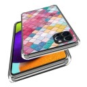 iPhone 15 Pro Max Stilig Ultra-Slim TPU-deksel Regnbuerombus