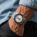 Seiko Herreklokke SSK033K1 Sport 5 Hvit/Stål Ø42.5 mm