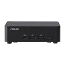 ASUS NUC 14 Pro Mini-PC Core i3 100U med Bluetooth og Wi-Fi, Uten HDD, Svart