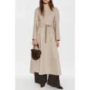 Max Mara Dame Frakker Beige XS,