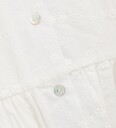 Huttelihut Dress Ss Embroidery White 92