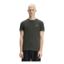 Fred Perry Twin Tipped T Shirt   FIELDGREEN/OATME   XL