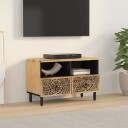 vidaXL TV-benk 70x33x46 cm heltre mango 8721012107717