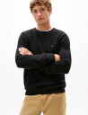 Tommy Hilfiger Essential Structure Crew Neck - Black - M