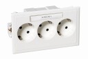 Schneider Electric 5940113 Masteruttak 3 veis aluminium Installasjonsmaterial