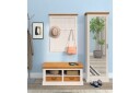 Skobenk Loft24 Selma Skobenk 100 cm Vit  