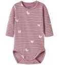 Name It Body I/e   2 pack   NbfVandora   Summer Sand/Lilla   Name It   1 år 80   Langermet Body Beige