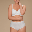 Trofe Sanna High Waist Maxi Brief Truser Benhvit XX-Large Dame