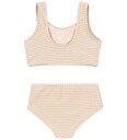 Konges Sløjd Jade swim bikini – rose stripe   5 6år