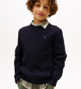 Tommy Hilfiger Genser Strikk Dark Natt Navy 8 år 128 Genser Blå
