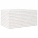 Plantekasse hvit 90x60x45,5 cm heltre furu