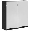  Badspeilskap   Svart eik 64x20x66.5 cm Laget av konstruert tre