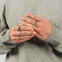 Tom Morris Ring Rustfritt Stål TM00040 - Herre - Stainless Steel