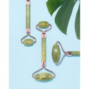 Earth Harbor Island Jade Rose Gold Gemstone Facial Roller 1 stk Ansiktsrull