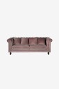 Venture Home   Sofa Valleta 3 seter   Rosa