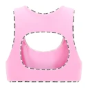 Moschino Dame Topper Rosa S,