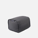 Ottoman Deluxe Black Rock (Sunbrella) Svart