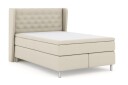 Select No 6 Komplett Sengepakke 140x200 Medium Memory/Pocket Beige/Metallben