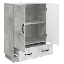  Serviesskap Betonggrå 66 x 34,5 x 92 cm Konstruert tre