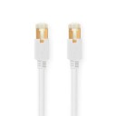 Nedis CAT6 Nettverkskabel RJ45 Han S/ftp 5.00 M Rund LSZH / PVC Hvit Vindus Boks
