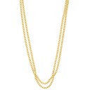 Pilgrim Inner 2 In 1 Set Necklaces Gold Plated   Gold   ONE SIZE