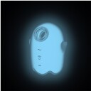 Satisfyer Glowing Ghost Lufttrykksvibrator - Hvit