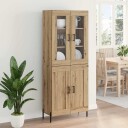  Høyskap Artisan Eik 69,5 x 34 x 180 cm Konstruert tre