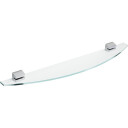 Iris glasshylle 75 cm forkrommet