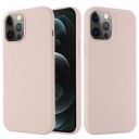 iPhone 13 Pro Max Liquid Silikondeksel MagSafe-kompatibel Rosa